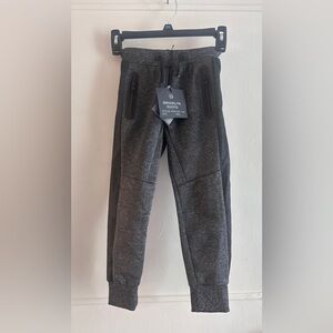 ADORABLE BOYS Size 5/M Jogger Pants with Copper Zipper Accents / Brooklyn Roots